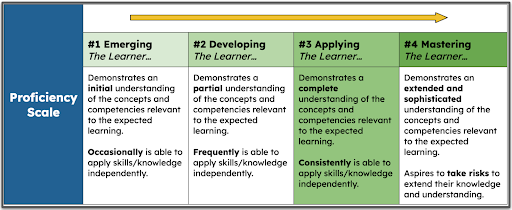 iLEAD Proficiency Scale