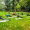 yoga in the park