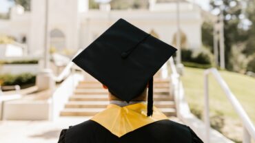 graduate college steps