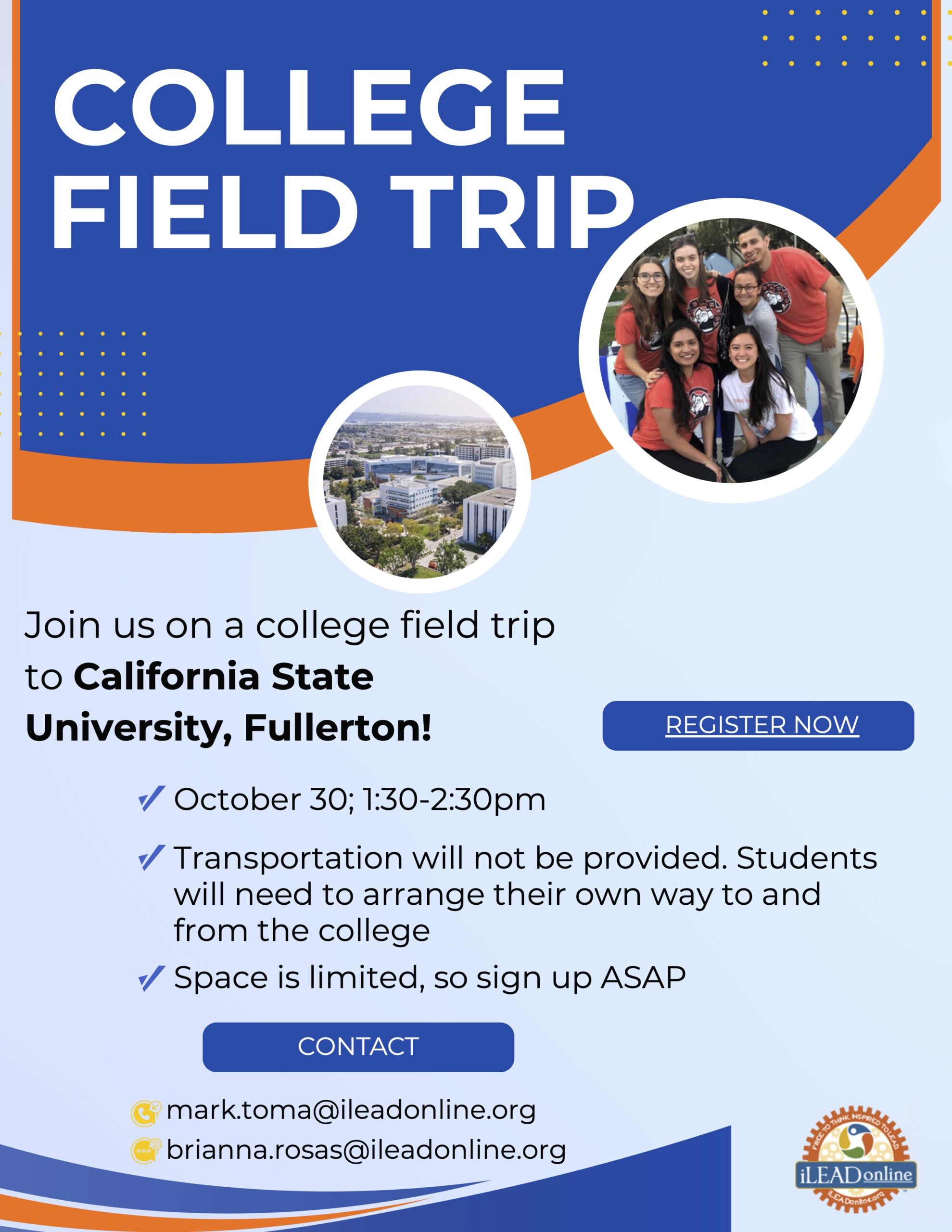 College Field Trip - CSUF