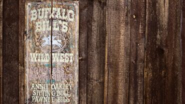 Buffalo Bill's Wild West sign