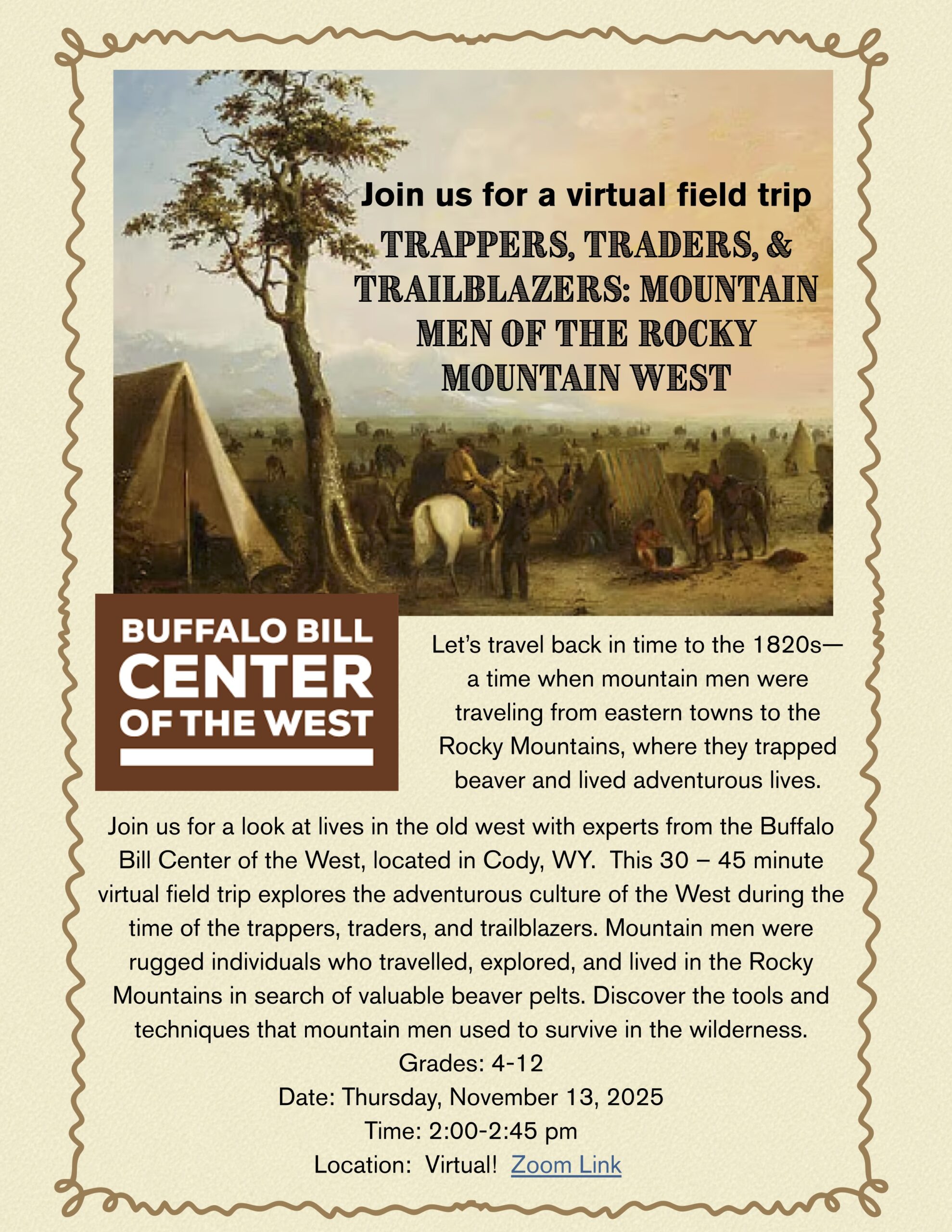 Virtual Field Trip - Mountain Men